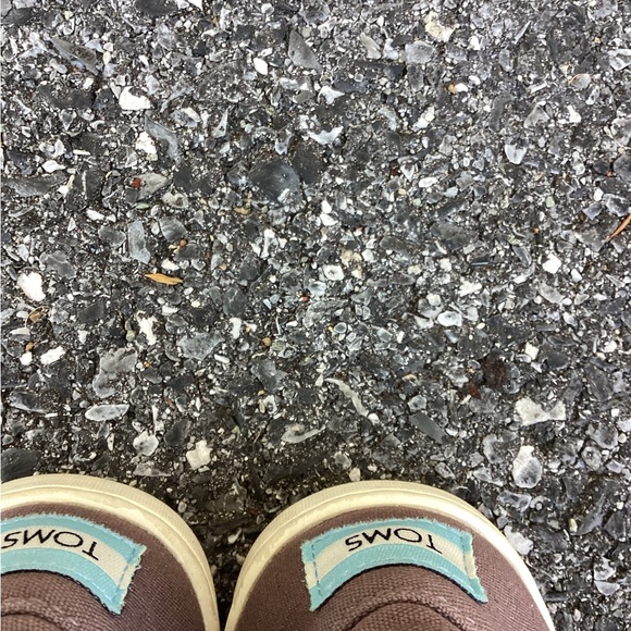 Tiny Alpargata Grey Canvas Toddler Shoe sz 1y - Picture 2 of 3